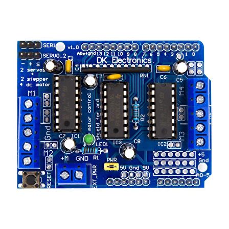 Arduino Motor Sürücü Shield L293D