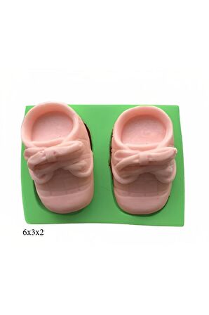 Bebek Modeli Silikon Şeker Hamuru Dekor, Sabun, Saksı Ve Mum Kalıbı