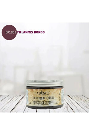 Cadence Eskitme Kremi Dp1303 Yıllanmış Bordo 150 Ml.