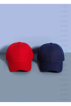 Spor Şapka Unisex 2 Adet Arkası Cırtlı Ayarlanabilir