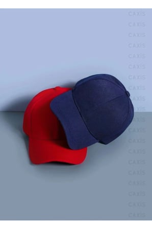 Spor Şapka Unisex 2 Adet Arkası Cırtlı Ayarlanabilir