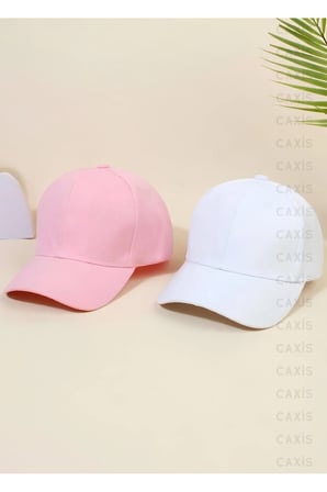 Spor Şapka Unisex 2 Adet Arkası Cırtlı Ayarlanabilir