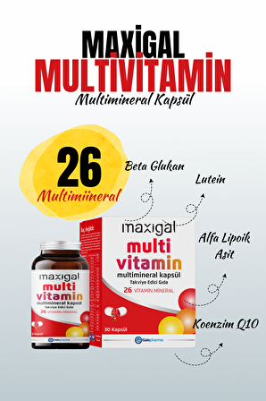 Multivitamin Multimineral 30 Kapsül