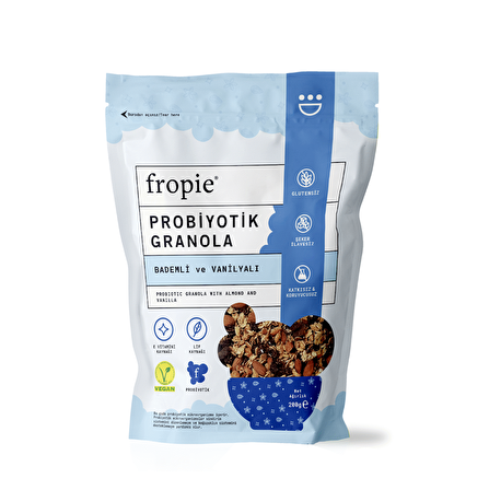 Probiyotik Granola - Badem & Vanilya 200 gr x 3 Adet