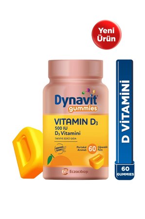 Dynavit Gummies VITAMIN D3 500 IU 60 Gummy