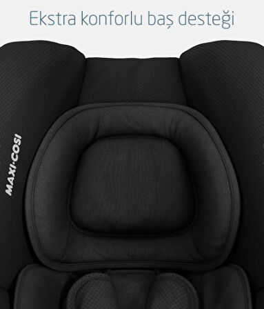 Maxi-Cosi Cabrio Fix I-Size ADAC'lı Bebek Oto Koltuğu ve Ana Kucağı 0 - 13 kG Essential Black