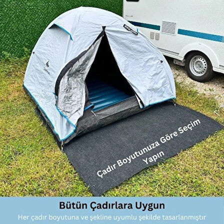 Kamp Matı Çadır Halısı Kaymaz Su Geçirmez Zemin Koruyucu Çadır İçi Dışı Kullanıma Uygun