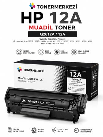 Hp Q2612A - 12A Muadil Toner Hp Laserjet Serisi/hp Laserjet 