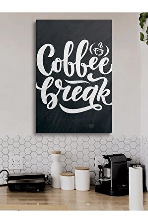 Cafe Caffe Cafeler Kahve Büfe Büfeler Için Abstract Trend Dekoratif Kanvas Canvas Tablo Tablolar