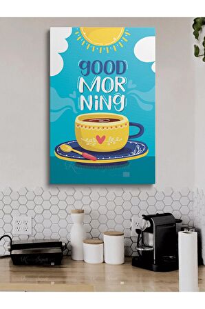 Cafe Caffe Cafeler Kahve Büfe Büfeler Için Abstract Trend Dekoratif Kanvas Canvas Tablo Tablolar