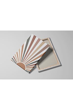 Cafeler Kahve Büfe Büfeler Için Abstract Trend Dekoratif Kanvas Canvas Tablo