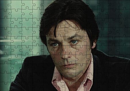 Cakapuzzle  Alain Delon Renkli Görseller Puzzle Yapboz MDF Ahşap