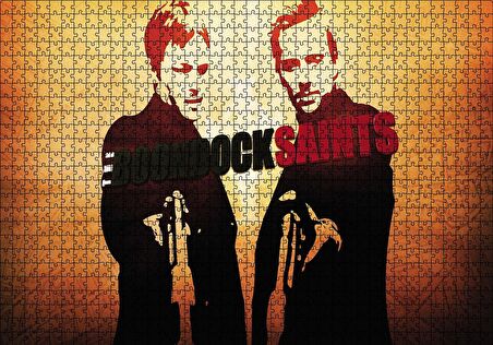 Cakapuzzle  Boondock Saints Puzzle Yapboz MDF Ahşap