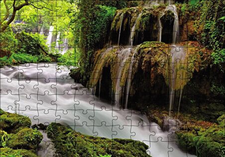 Cakapuzzle  Düden Şelalesi Puzzle Yapboz MDF Ahşap