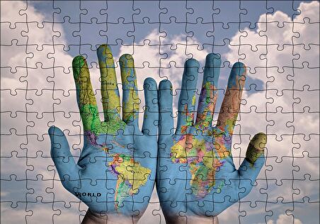 Cakapuzzle  El Harite Puzzle Yapboz MDF Ahşap