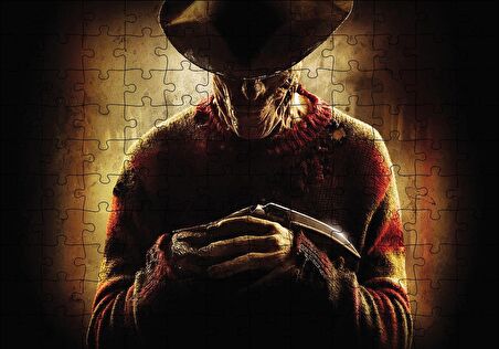Cakapuzzle  Freddy Krueger Puzzle Yapboz MDF Ahşap