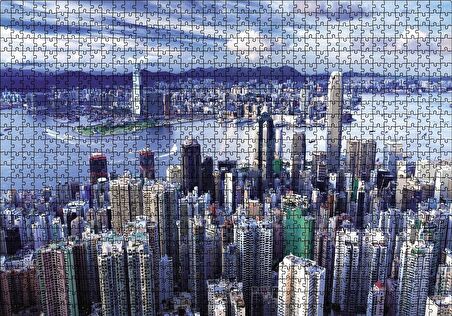 Cakapuzzle  Hong Kong Puzzle Yapboz MDF Ahşap