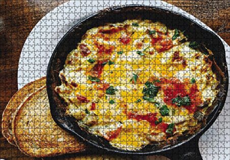 Cakapuzzle  İtalyan Yumurtası Puzzle Yapboz MDF Ahşap