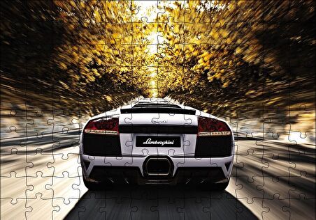 Cakapuzzle  Lamborghini Gran Turismo Puzzle Yapboz MDF Ahşap