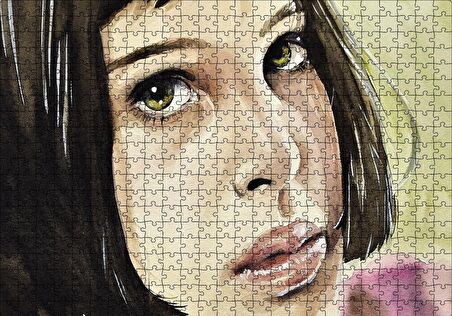 Cakapuzzle  Mathilda Çizim Puzzle Yapboz MDF Ahşap