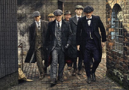 Cakapuzzle  Peaky Blinders Puzzle Yapboz MDF Ahşap
