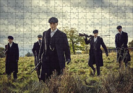 Cakapuzzle  Peaky Blinders Puzzle Yapboz MDF Ahşap