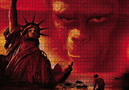 Cakapuzzle  Planet of the Apes - 1968 Puzzle Yapboz MDF Ahşap