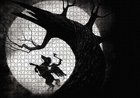 Cakapuzzle  Sleepy Hollow Puzzle Yapboz MDF Ahşap