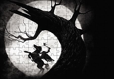 Cakapuzzle  Sleepy Hollow Puzzle Yapboz MDF Ahşap