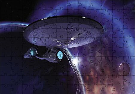Cakapuzzle  Uzay Yolu Gemisi Puzzle Yapboz MDF Ahşap