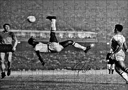 Cakapuzzle  Pele Rövaşata Puzzle Yapboz MDF Ahşap