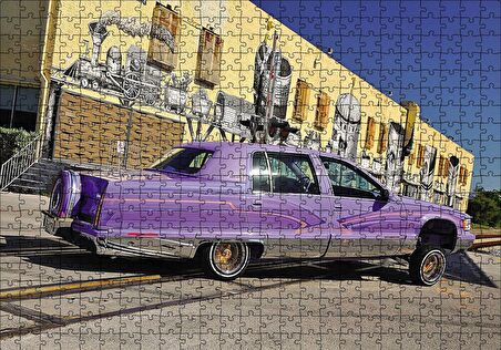 Cakapuzzle  1995 Cadillac Fleetwood Otomobil Puzzle Yapboz MDF Ahşap