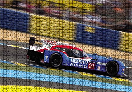 Cakapuzzle  2015 Nissan GT-R LM Nismo Otomobil Puzzle Yapboz MDF Ahşap