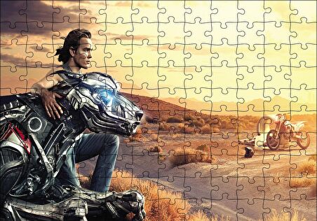 Cakapuzzle  A.X.L Alex Neustadter Film Göreli Puzzle Yapboz MDF Ahşap