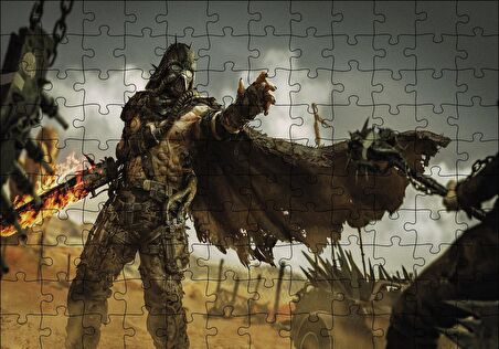 Cakapuzzle  Mad Max vs Darth Vader Görseli Puzzle Yapboz MDF Ahşap