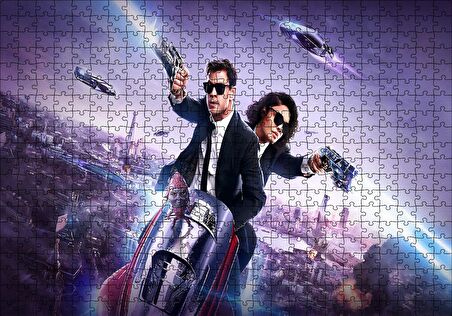 Cakapuzzle  MIB International Chris Hemsworth Puzzle Yapboz MDF Ahşap