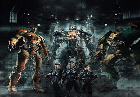 Cakapuzzle  Pacific Rim Uprising Saber Athena Gipsy Avenger Puzzle Yapboz MDF Ahşap