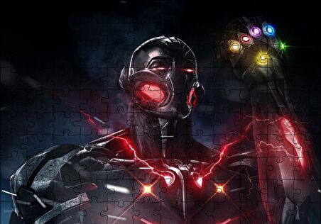 Cakapuzzle  Ultron Infinity Gauntlet Puzzle Yapboz MDF Ahşap