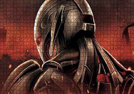 Cakapuzzle  Ultron Supervillain Puzzle Yapboz MDF Ahşap