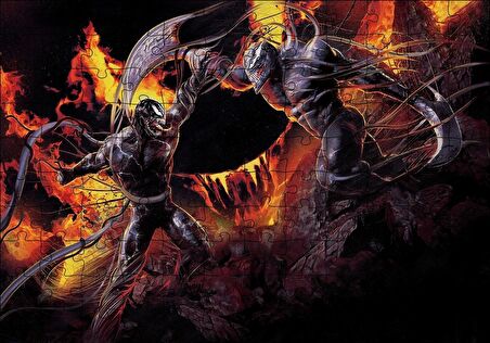 Cakapuzzle  Venom Riot Artwork Puzzle Yapboz MDF Ahşap