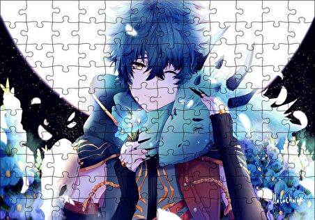 Cakapuzzle  Anime Genç ve Ejderha Puzzle Yapboz MDF Ahşap