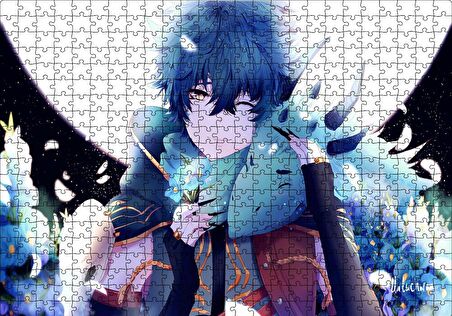 Cakapuzzle  Anime Genç ve Ejderha Puzzle Yapboz MDF Ahşap