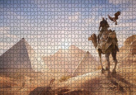 Cakapuzzle  Assassins Creed Mısır Bayek Puzzle Yapboz MDF Ahşap