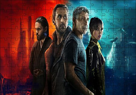 Cakapuzzle  Blade Runner Gosling Ford Leto De Armas Puzzle Yapboz MDF Ahşap