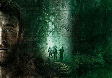 Cakapuzzle  Jungle Daniel Radcliffe Puzzle Yapboz MDF Ahşap
