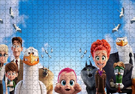 Cakapuzzle  Leylekler Filmi Tam Kadro Puzzle Yapboz MDF Ahşap