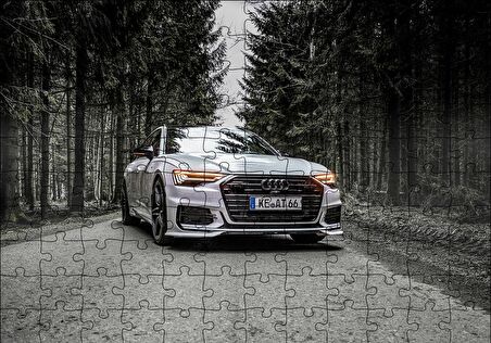 Cakapuzzle  Audi A6 3.0 TDI Avant Puzzle Yapboz MDF Ahşap