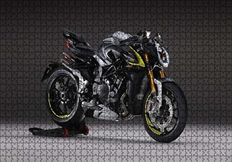 Cakapuzzle  MV Agusta Brutale Puzzle Yapboz MDF Ahşap