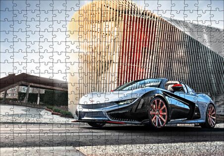 Cakapuzzle  Qiantu K 50 Spider Concept Puzzle Yapboz MDF Ahşap