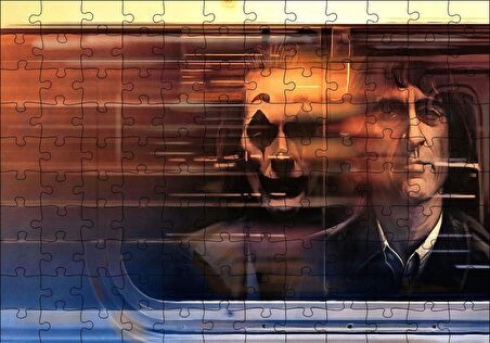 Cakapuzzle  Arthur Fleck ve Joker Puzzle Yapboz MDF Ahşap